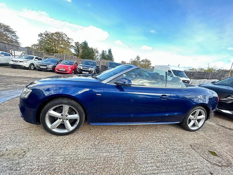 Used Audi Cabriolet S-Line 2013 Blue Cabriolet