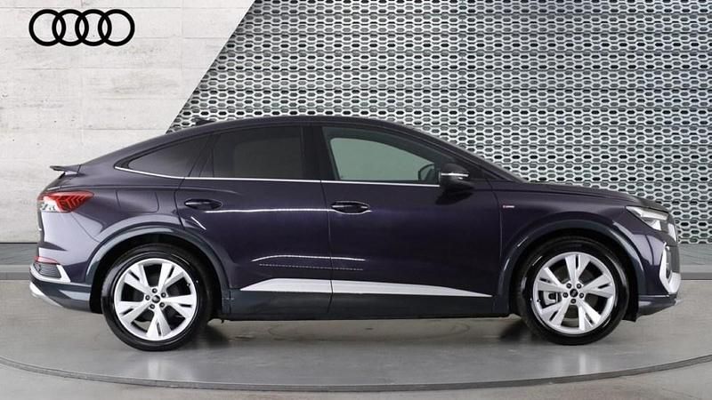 Used Audi Q4 e-tron S-Line 210 kW (286 HP) 2025 Mauve/purple SUV