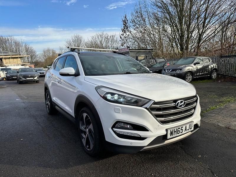 Used Hyundai Tucson Premium SE 2016 White SUV