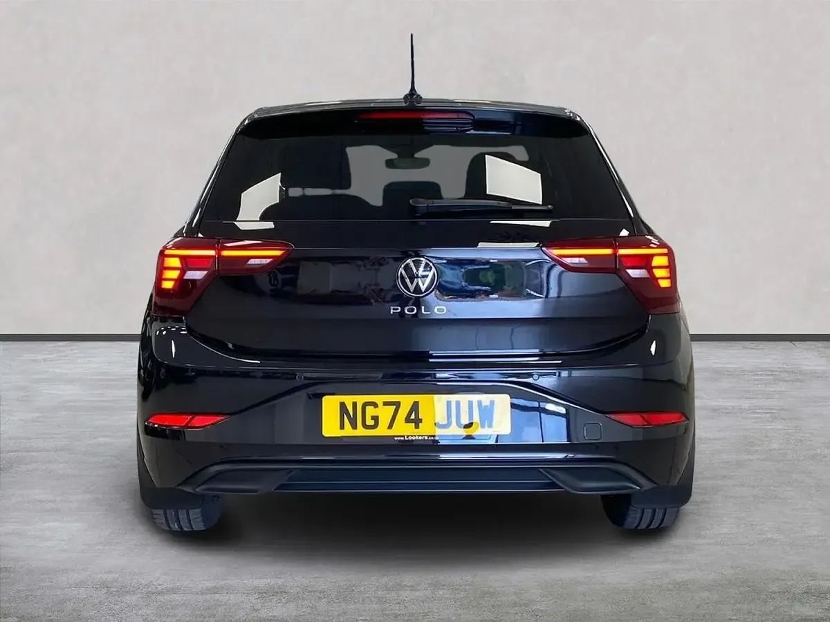 Used VW Polo Match 95 HP (69 kW) 2025 Black Hatchback