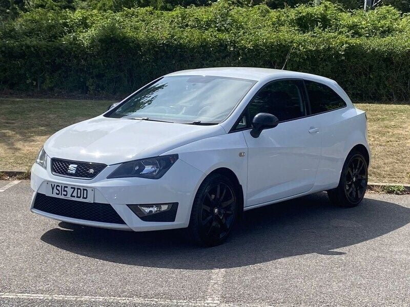 White Used 2015 Seat Ibiza FR Coupe | £7,200 (Fair price) - Image 1/4