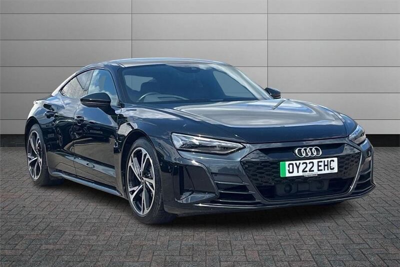 Black Used 2022 Audi e-tron GT quattro Comfort Sedan | £40,950 (Good price) - Image 1/4