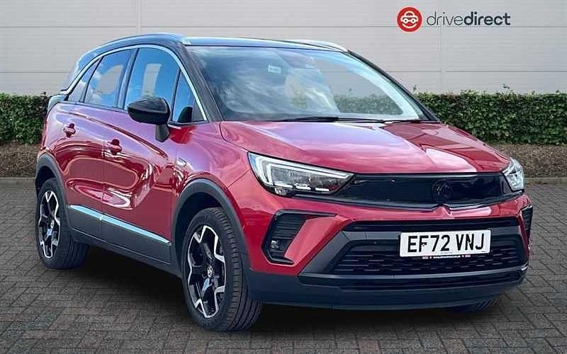 Used Vauxhall Crossland Ultimate 110 HP (80 kW) 2023 Red SUV