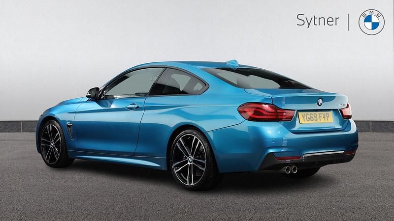 Used BMW 420 M Sport 181 HP (133 kW) 2019 Blue Coupe
