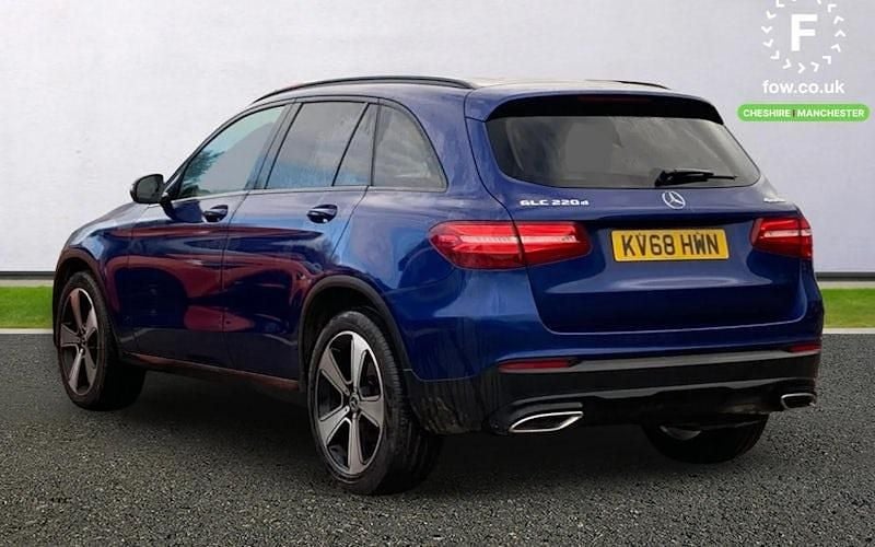 Used Mercedes GLC220 Urban 170 HP (125 kW) 2018 Blue Estate