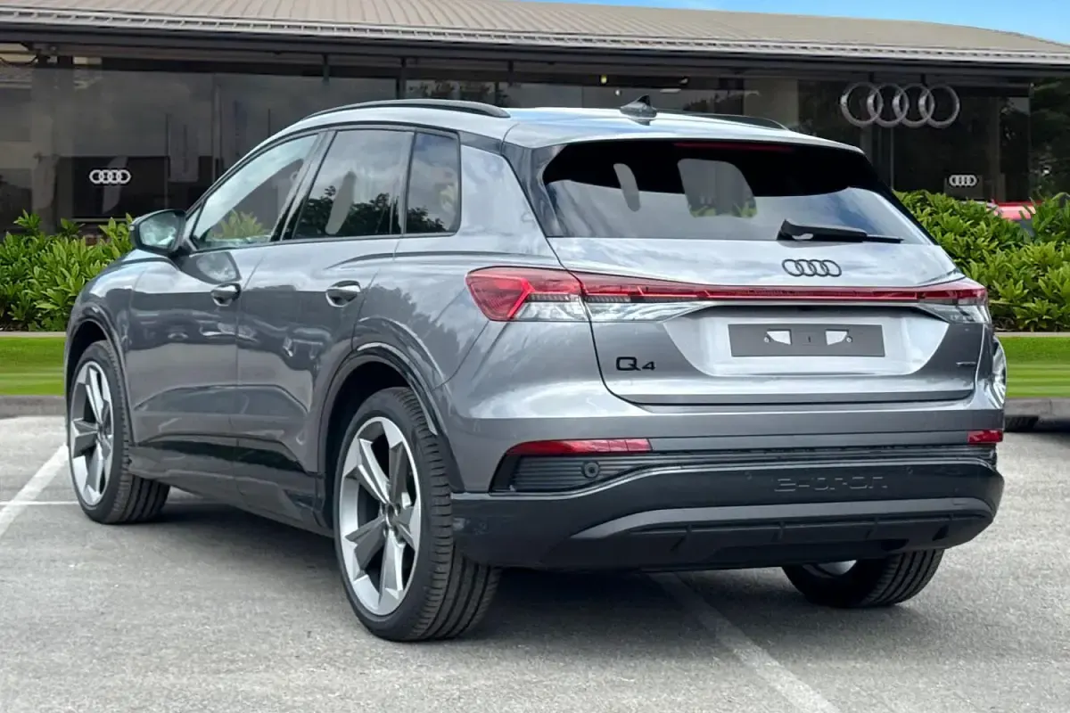 New Audi Q4 e-tron Black Edition 82 kW (112 HP) 2026 Grey SUV