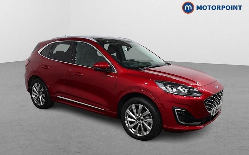 Red Used 2023 Ford Kuga Vignale SUV | £19,599 (Good price) - Image 1/4