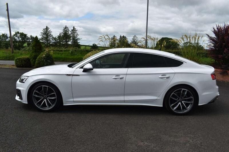 White Used 2022 Audi A5 Sportback S-Line Hatchback | £26,480 (Fair price) - Image 1/4