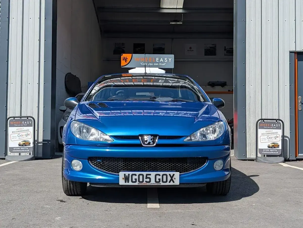 Used Peugeot 206 Allure 2005 Blue Cabriolet