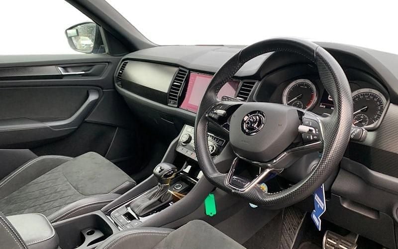 Used Skoda Kodiaq SportLine 150 HP (110 kW) 2021 Blue SUV