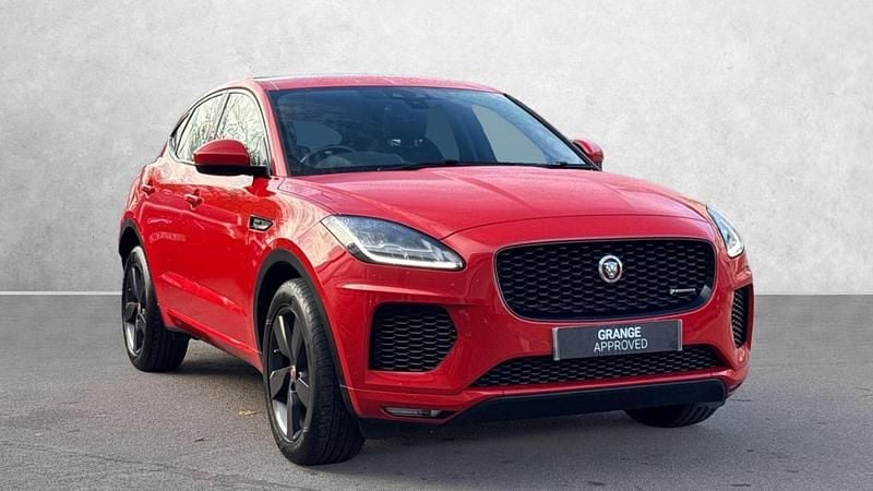Red Used 2019 Jaguar E-Pace Chequered Flag SUV | £15,250 (Good price) - Image 1/4