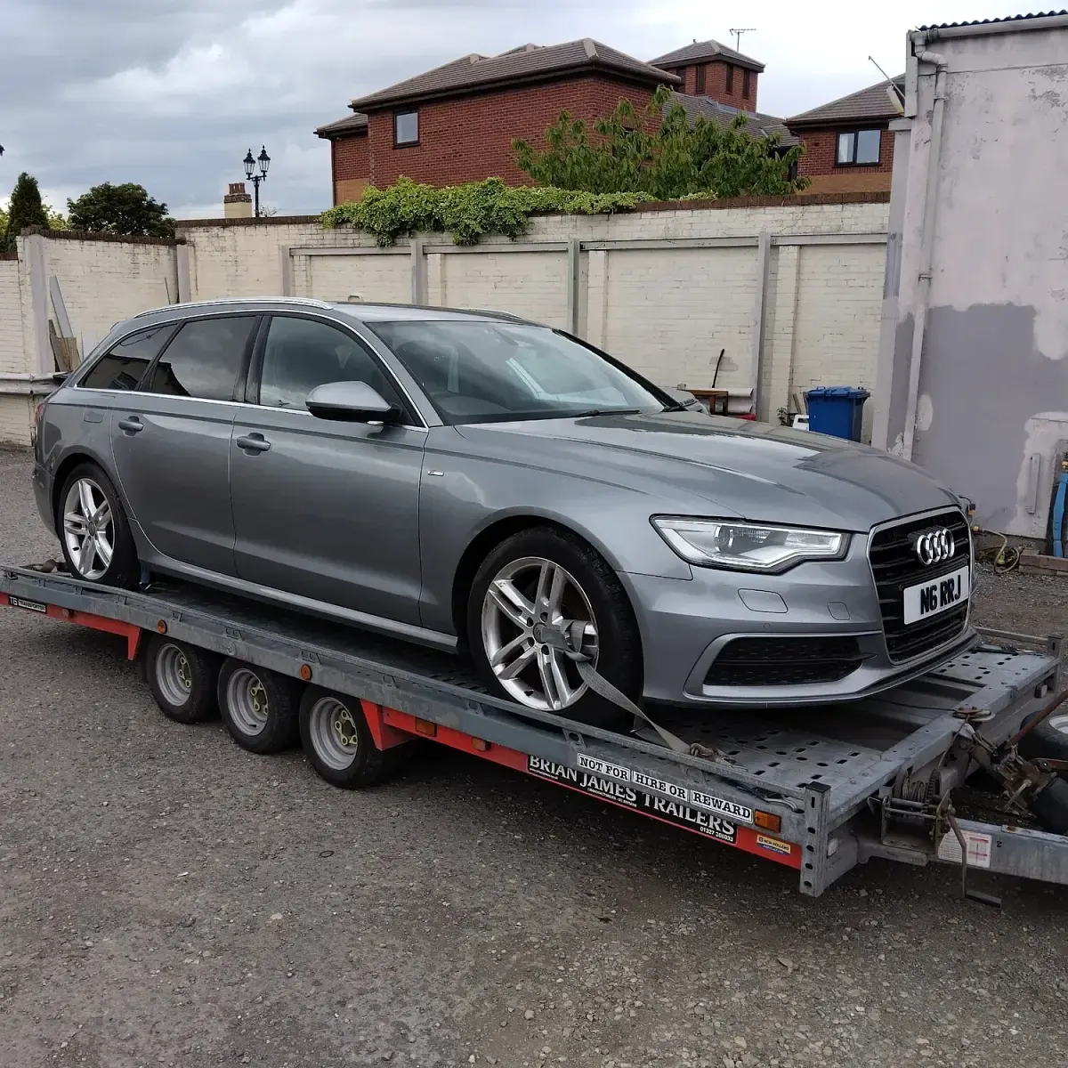 Used Audi A6 S-Line 204 HP (150 kW) 2014 Grey Estate