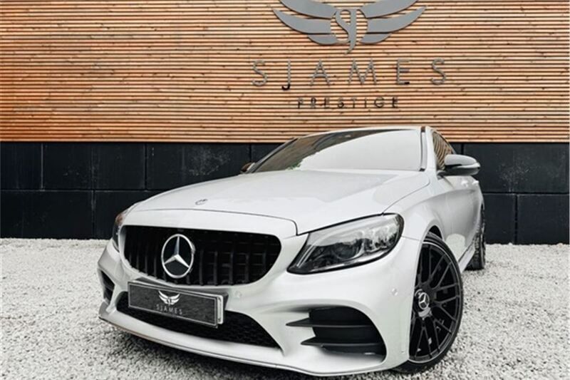 Silver Used 2020 Mercedes C220 AMG line Sedan | £17,490 (Fair price) - Image 1/4