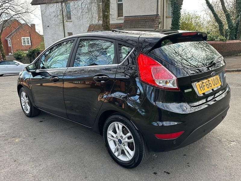 Used Ford Fiesta Zetec 2016 Black Hatchback