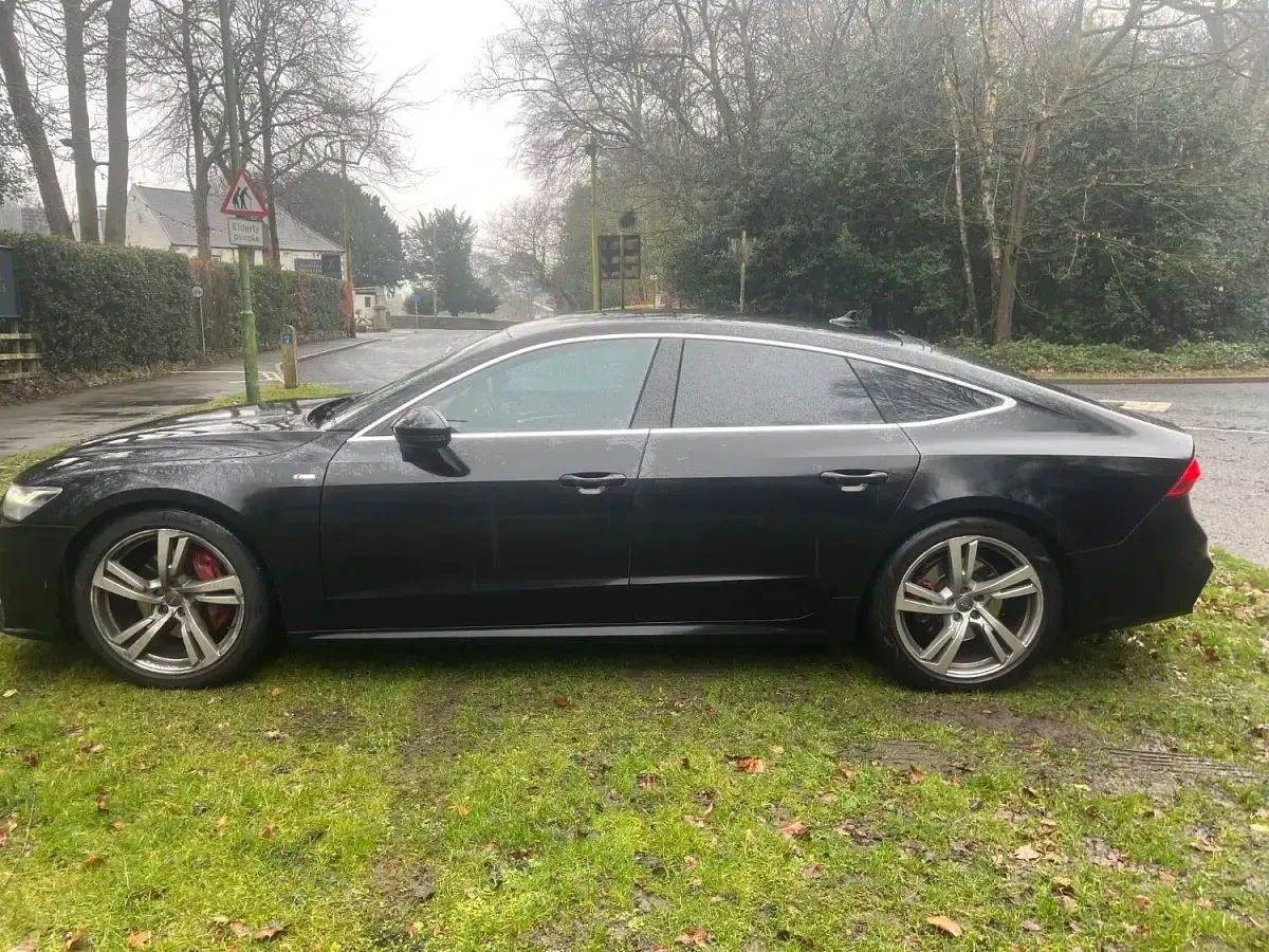 Used Audi A7 S-Line 2019 Black Sedan