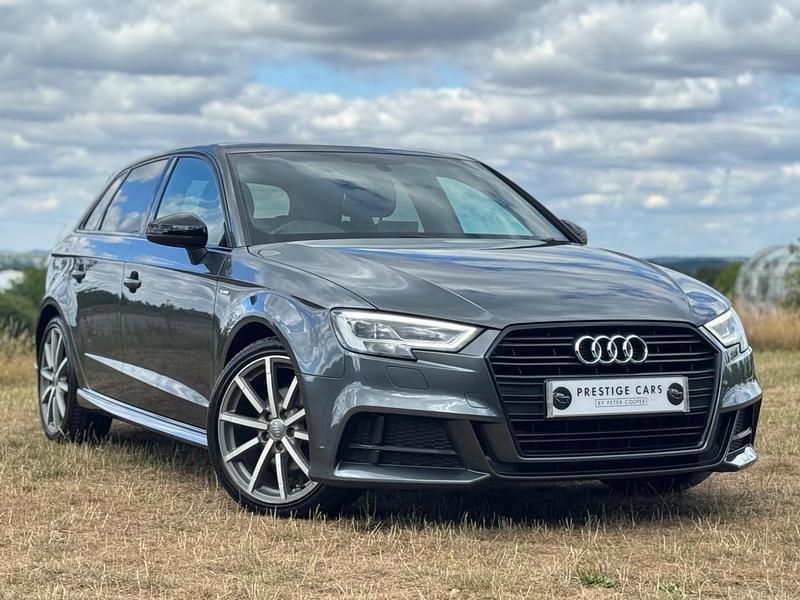 Grey Used 2017 Audi A3 Sportback Black Edition Hatchback | £14,991 (Fair price) - Image 1/4