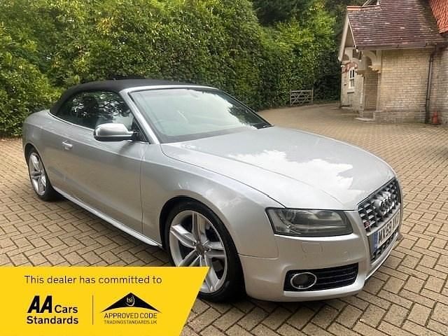 Silver Used 2009 Audi A5 Cabriolet Advanced Cabriolet | £7,495 (A bit pricey) - Image 1/4