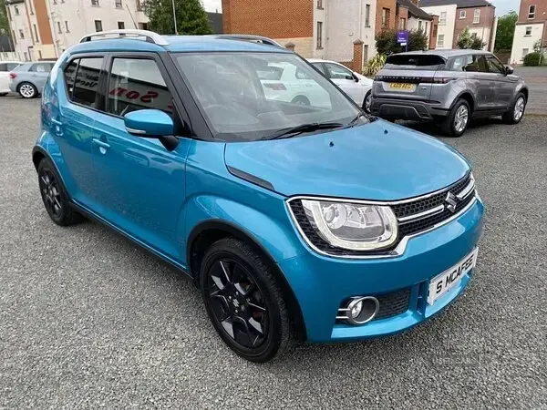 Used Suzuki Ignis SZ5 90 HP (66 kW) 2018 Blue SUV