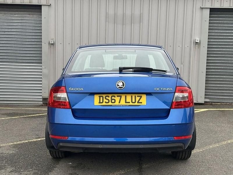Used Skoda Octavia SE 150 HP (110 kW) 2017 Blue Hatchback