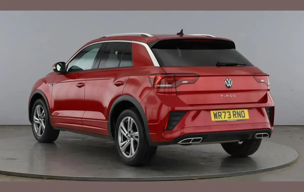 Used VW T-Roc R-line 150 HP (110 kW) 2024 Red SUV