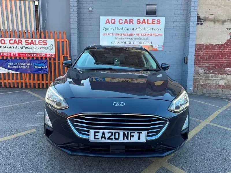 Used Ford Focus Titanium X 120 HP (88 kW) 2020 Blue Estate