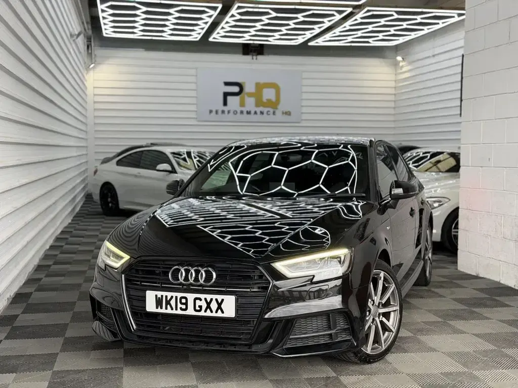 Used Audi A3 Black Edition 2019 Black Sedan