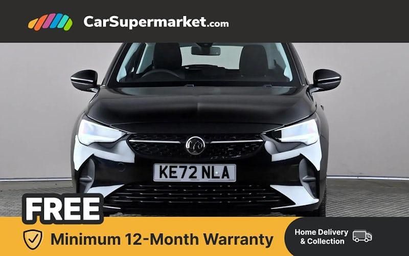 Used Vauxhall Corsa Design Edition 75 HP (55 kW) 2023 Black Hatchback