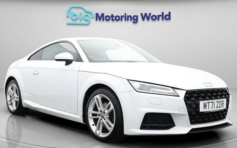 White Used 2021 Audi TT Sport Coupe | £20,600 (Good price) - Image 1/4