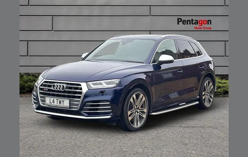Begagnad Audi SQ5 S-Line 347 HK (255 kW) 2020 Blå SUV