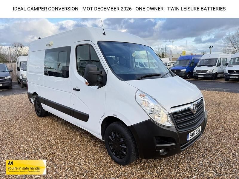 Used Vauxhall Movano 130 HP (95 kW) 2019 White MPV