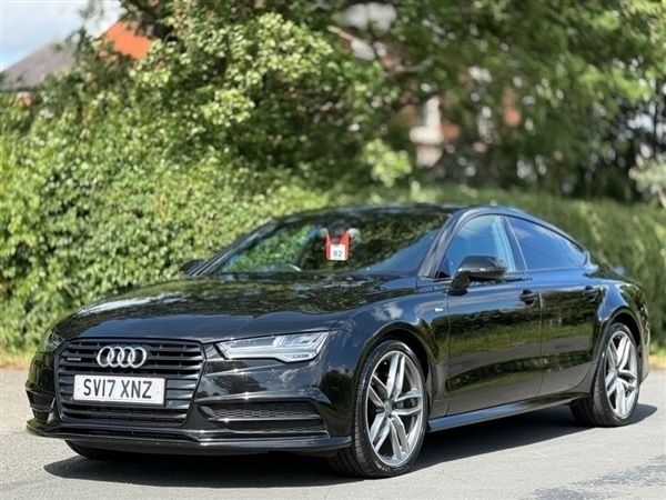 Black Used 2017 Audi A7 Sportback Black Edition Hatchback | £16,999 (Good price) - Image 1/1