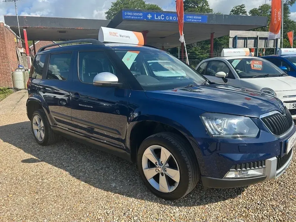Used Skoda Yeti GreenLine 2014 Blue SUV