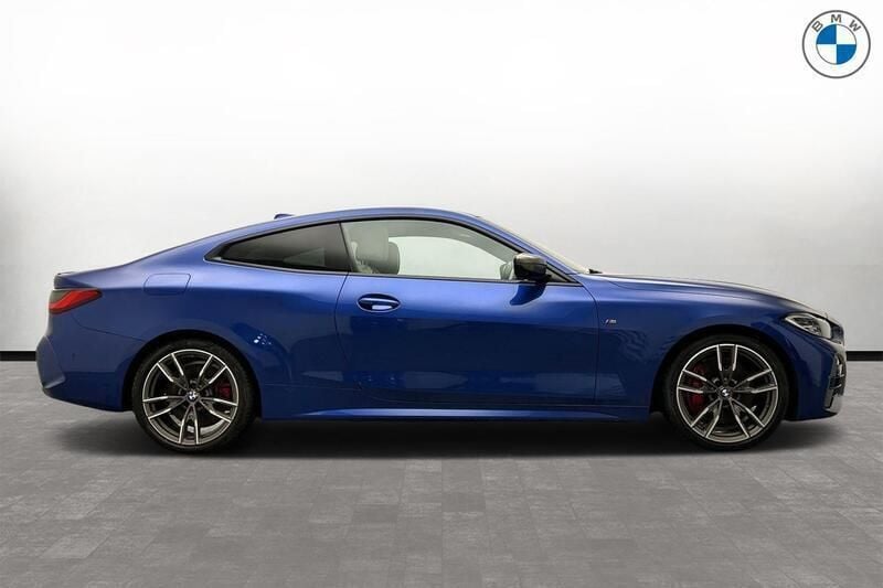 Used BMW M440 M Sport 374 HP (275 kW) 2021 Blue Sedan