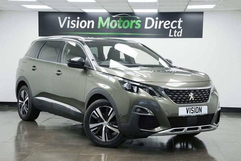 Grey Used 2018 Peugeot 5008 GT-line Hatchback | £10,460 (Fair price) - Image 1/3