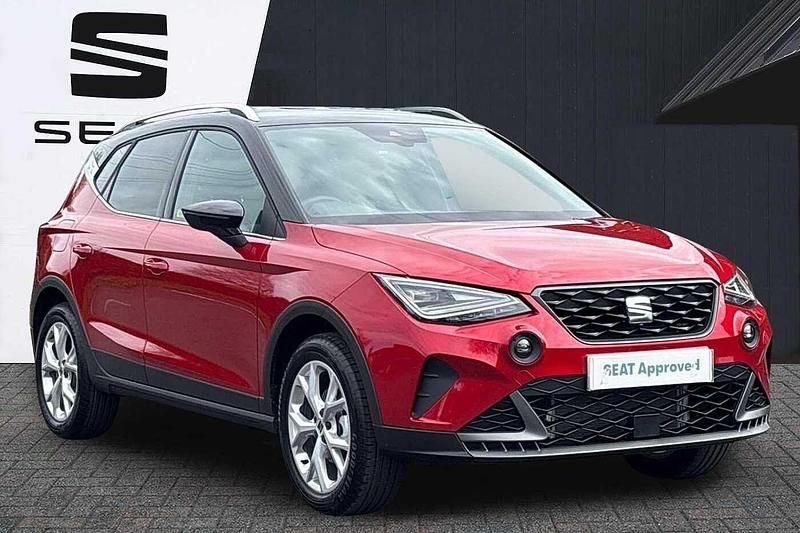 New Seat Arona FR 2026 Desire red with black roof SUV