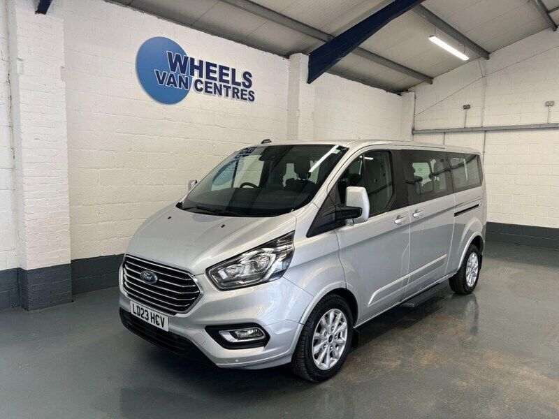 Silver Used 2023 Ford Tourneo Custom Titanium MPV | £30,790 (Expensive) - Image 1/4