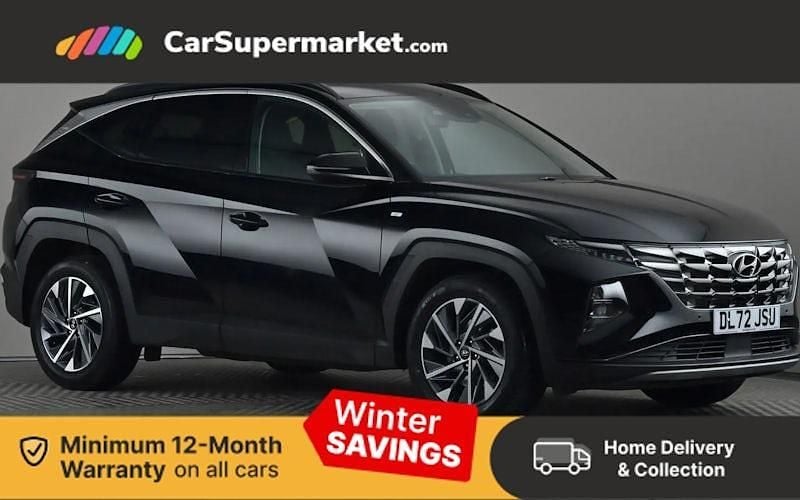 Black Used 2023 Hyundai Tucson Premium SUV | £18,197 (Fair price) - Image 1/3