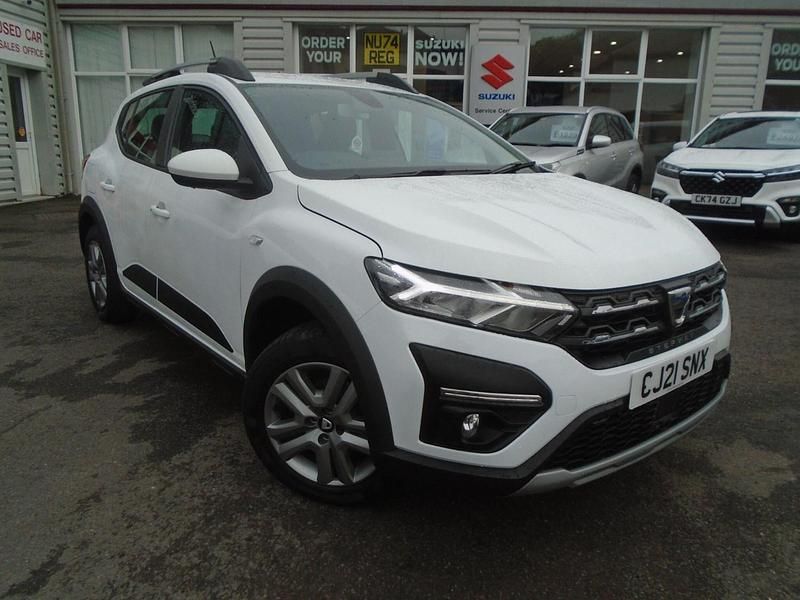 White Used 2021 Dacia Sandero Comfort Hatchback | £10,195 (Fair price) - Image 1/4