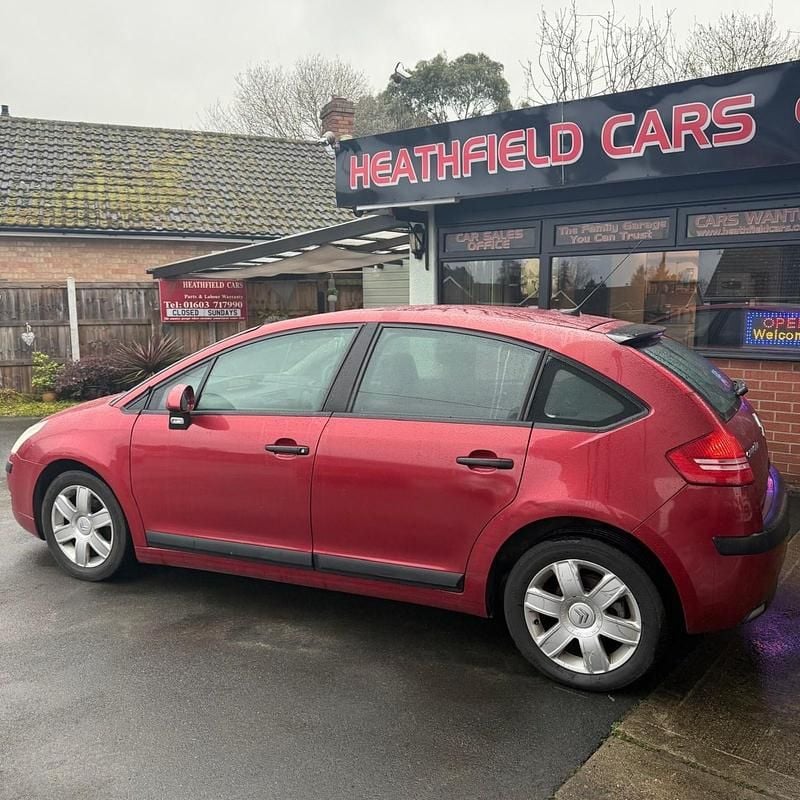 Used Citroën C4 2007 Red Hatchback