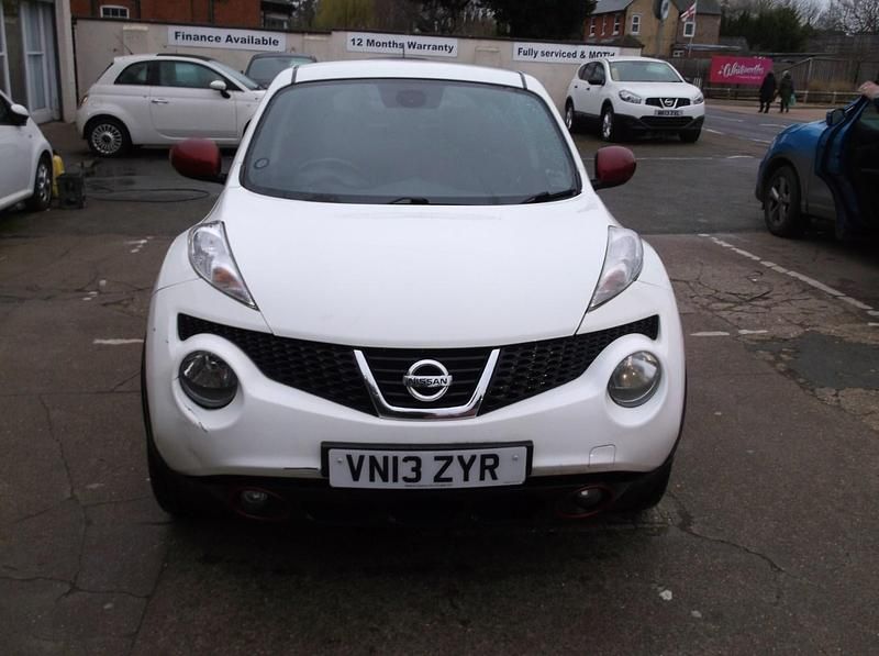 Used Nissan Juke Tekna 110 HP (80 kW) 2013 White SUV