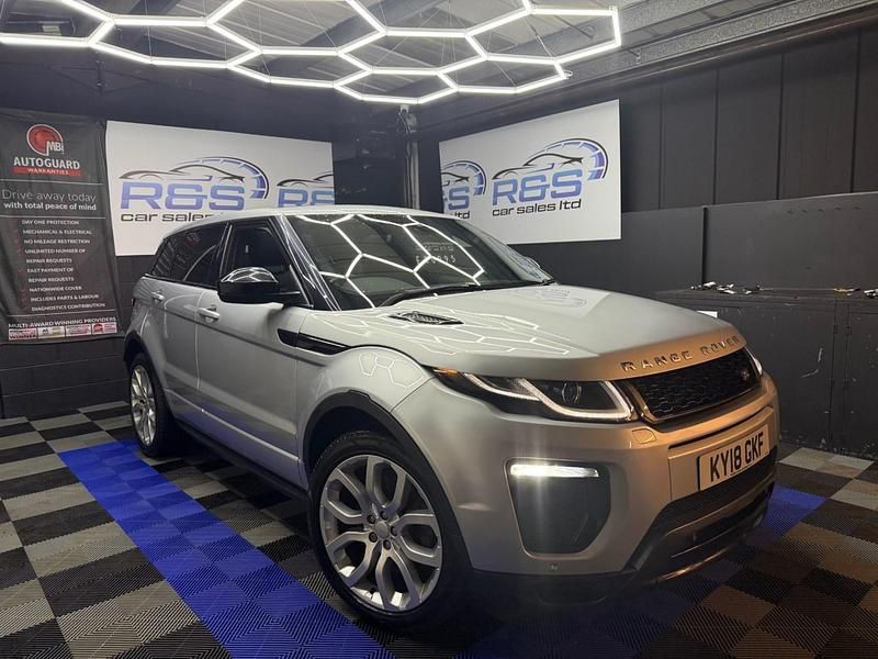 Silver Used 2018 Land Rover Range Rover evoque HSE Dynamic Estate | £10,995 (Super price) - Image 1/4