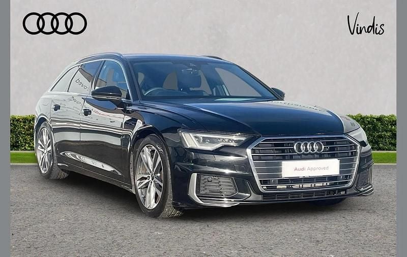 Black Used 2023 Audi A6 S-Line Estate | £24,143 (Good price) - Image 1/4