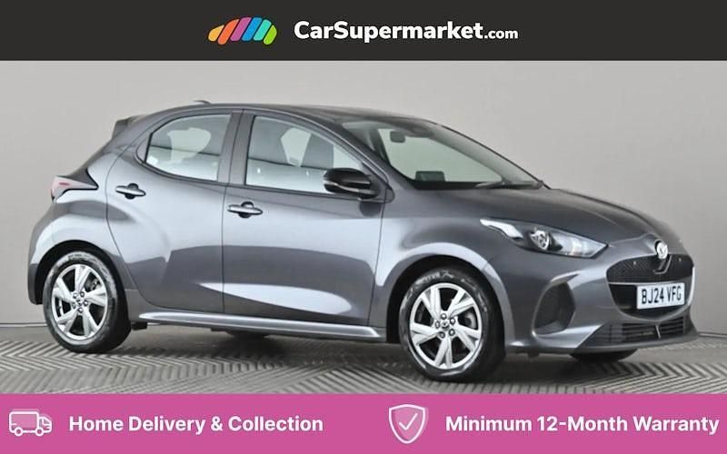 Grey Used 2024 Mazda 2 Exclusive-Line Hatchback | £17,197 (Fair price) - Image 1/4