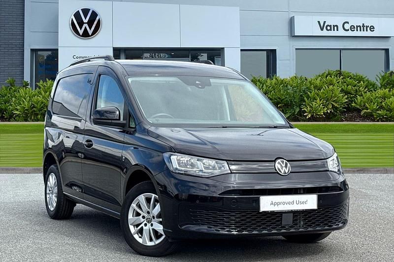 Black Used 2024 VW Caddy Pro MPV | £19,591 (Super price) - Image 1/4