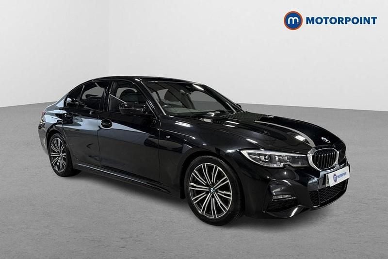 Black Used 2019 BMW 330 M Sport Sedan | £23,599 (Fair price) - Image 1/4
