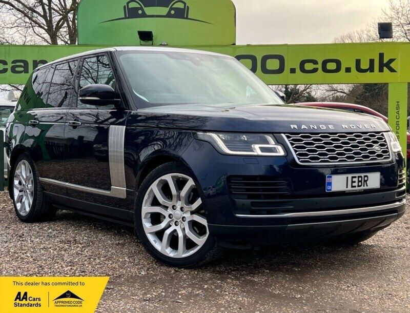 Blue Used 2018 Land Rover Range Rover Vogue SE SUV | £32,500 (A bit pricey) - Image 1/4