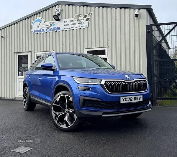 Used Skoda Kodiaq SE L Executive 150 HP (110 kW) 2022 Blue SUV