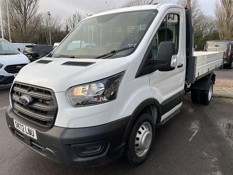Second-hand Ford Transit S 130 CP (95 kW) 2022 Alb Cabrio