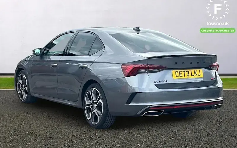 Used Skoda Octavia vRS 245 HP (180 kW) 2023 Grey Hatchback