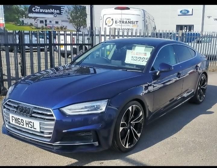 Usado Audi A5 Sport 2019 Azul Coupe